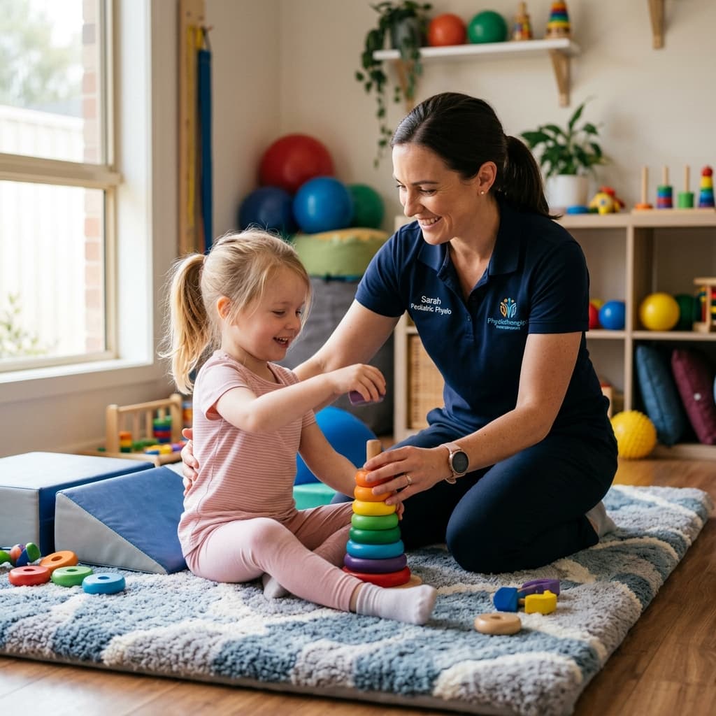 Pediatrik Rehabilitasyon Seansı